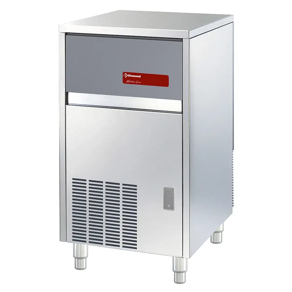 Volle ijsblokjesmachine 47 kg, met reserve - WATER - Main Image