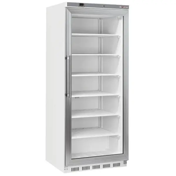 Vrieskast, glazen deur, statisch, 600 liter - Wit - Main Image