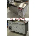 Wand koeltafel, geventileerd, 2 deuren EN 600x400, 345 liter - Image 3