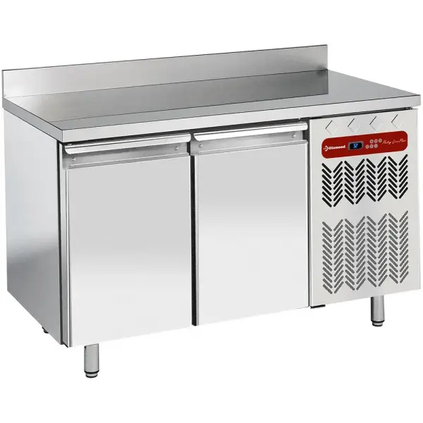 Wand koeltafel, geventileerd, 2 deuren EN 600x400, 345 liter - Main Image