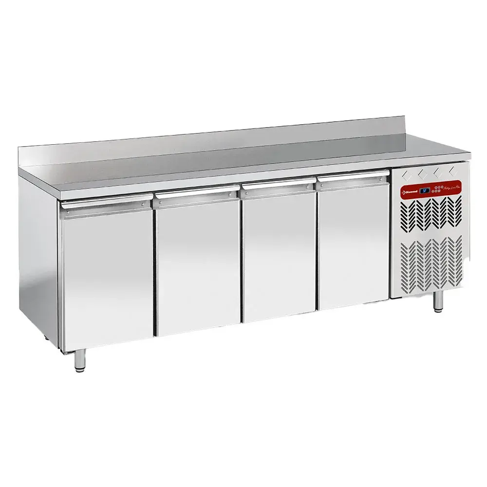Wand koeltafel, geventileerd, 4 deuren EN 600x400, 760 liter - Main Image