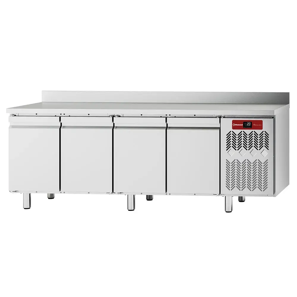 Wandkoelkast, geventileerd, 4 deuren GN 1/1, 550 liter - Main Image