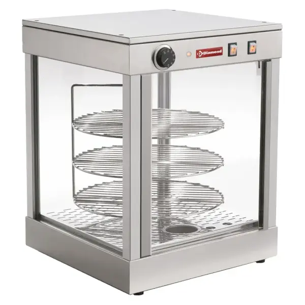 Warme vitrine draaiend D.380 mm - Main Image