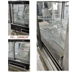 Warmte vitrine EN of GN, geventileerd, 2 niveaus, ZWART - Image 2