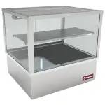 Warmvitrine, bain-marie 2x GN 1/1, panoramische - Image 2