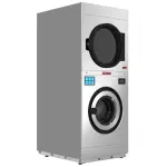 Wasmachine met super centrifugering 11 kg (elektrisch) + roterende droogmachine 11 kg (gas) TOUCH SCREEN - Image 2