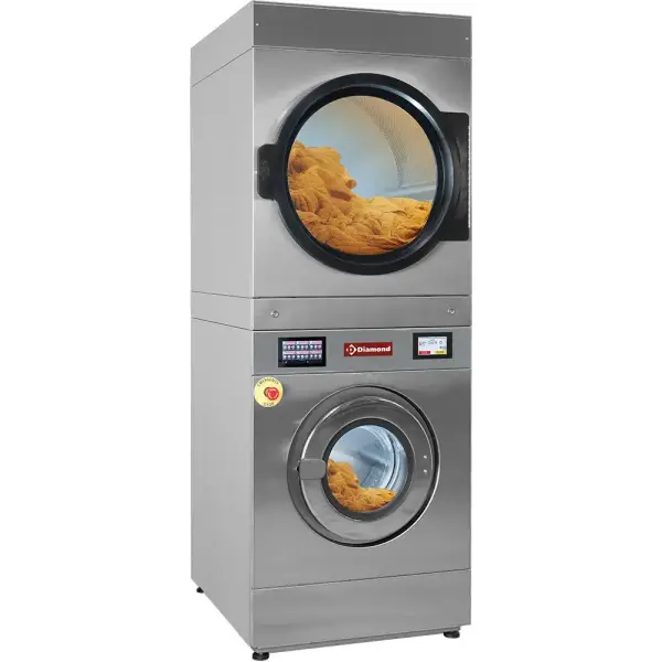 Wasmachine met super centrifugering 14 kg (elektrisch) + roterende droogmachine 14 kg (elektrisch) TOUCH SCREEN - Main Image
