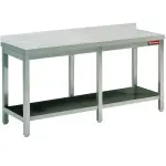 Werktafel met onderblad + achterrand - Main Image