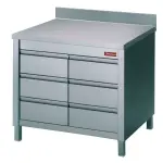 Werktafelkast met 6 laden GN1/1 - Main Image