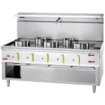 Wok-fornuis 5 branders met watergordijn - Main Image