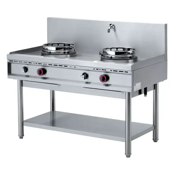 Wok-gasfornuis, 2 vuren (2x 13 kW) - Main Image