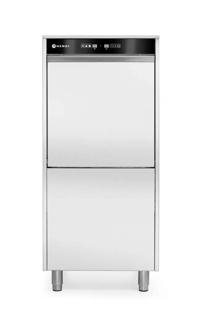 50x60 vaatwasser voor pannen en trays – met doseersysteem voor reinigingsmiddelen en afvoerpomp - Main Image