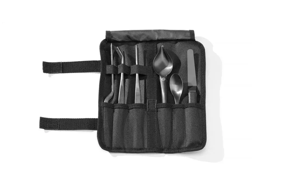 Chef opmaak set, 6 stuks, zwart - Main Image