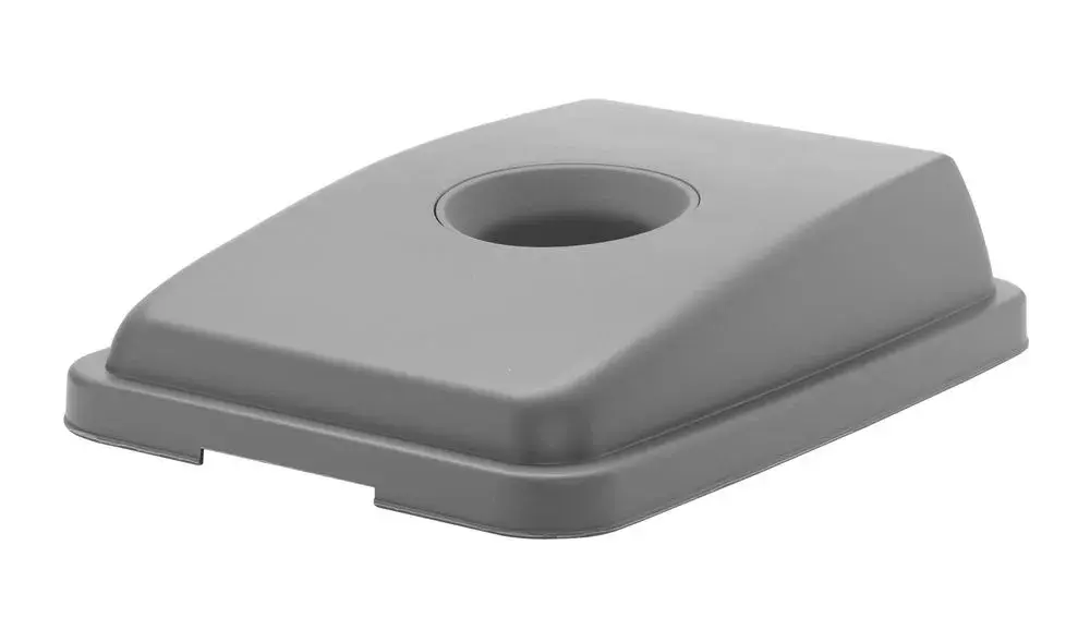 Deksel met opening voor 60L rechthoekige container - Main Image