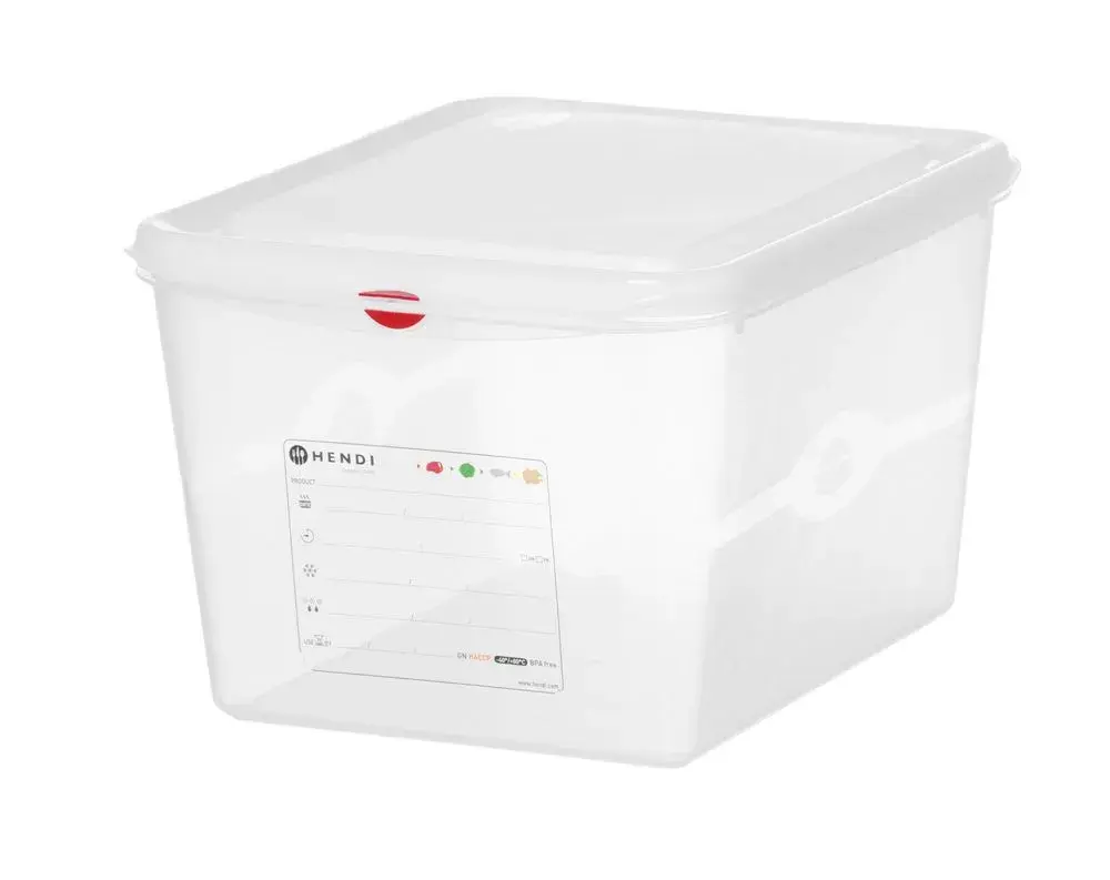 GN 1/2 container, polypropyleen - Main Image