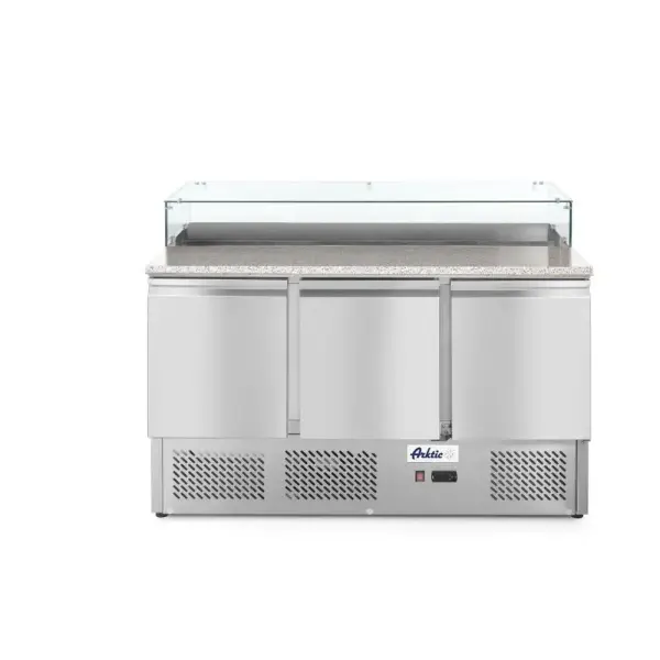 Pizzawerkbank met 3 deuren 380L - Main Image