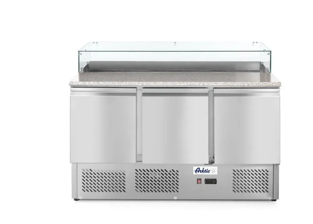 Pizzawerkbank met 3 deuren 380L - Main Image
