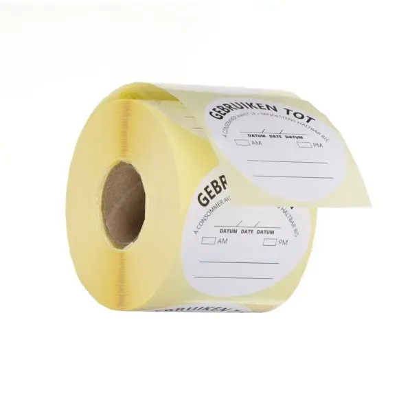 Voedselveiligheidsstickers, multifunctioneel, eenvoudig verwijderbaar, “GEBRUIKEN TOT” - Main Image