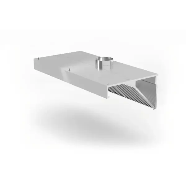 Wandgemonteerde afzuigkap, schuin model - Main Image