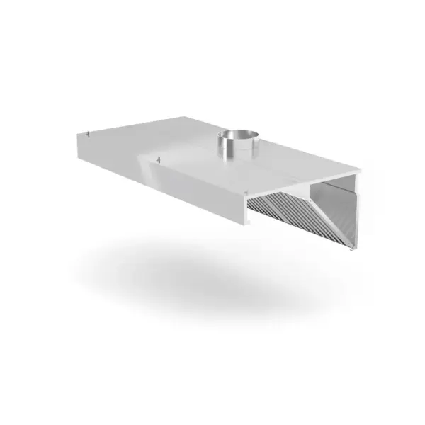 Wandgemonteerde afzuigkap, schuin model - Main Image