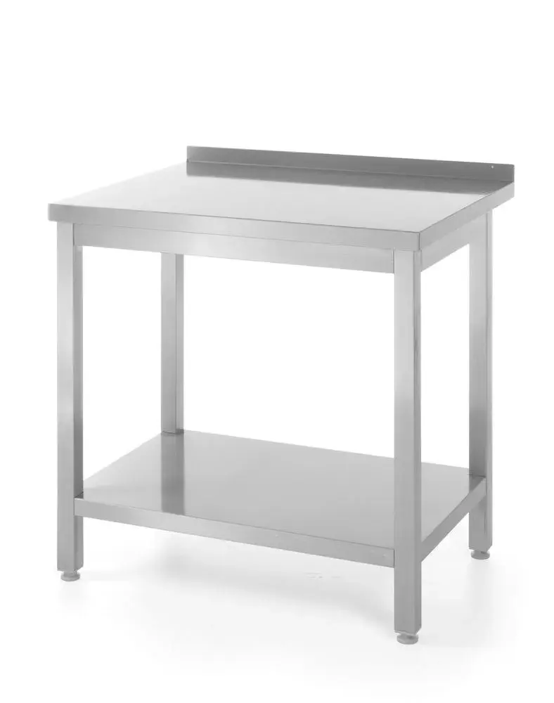 Wandtafel met plank – geschroefd, diepte 600 mm - Main Image