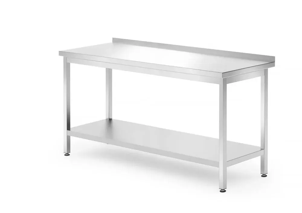 Wandtafel met plank – geschroefd, diepte 700 mm - Main Image