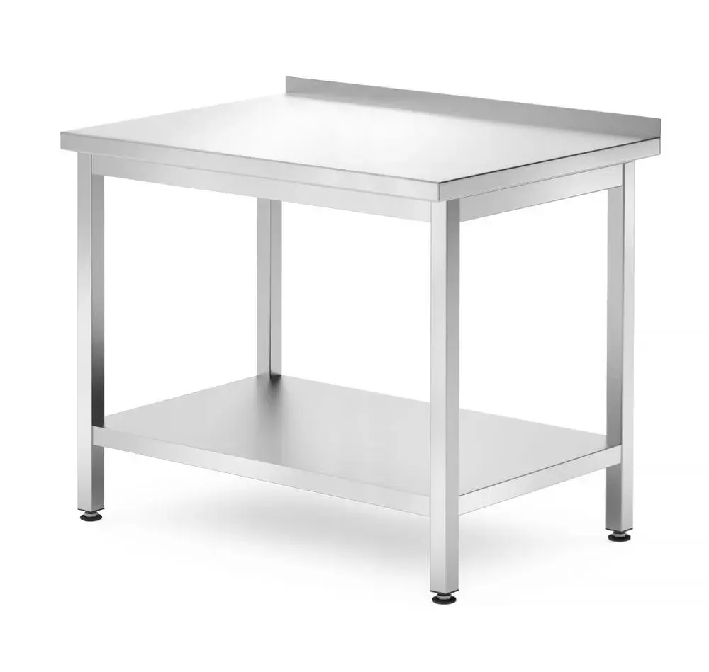 Wandtafel met plank – geschroefd, diepte 700 mm - Main Image