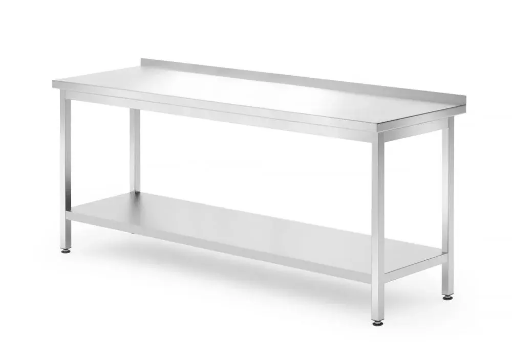 Wandtafel met plank – geschroefd, diepte 700 mm - Main Image