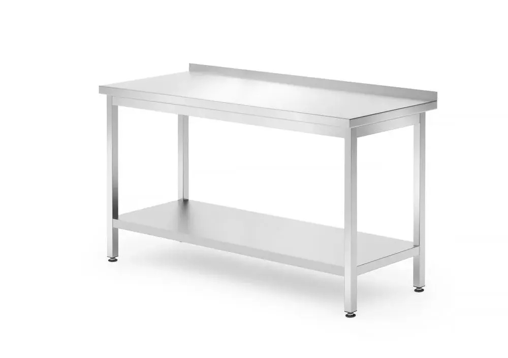 Wandtafel met plank – geschroefd, diepte 700 mm - Main Image