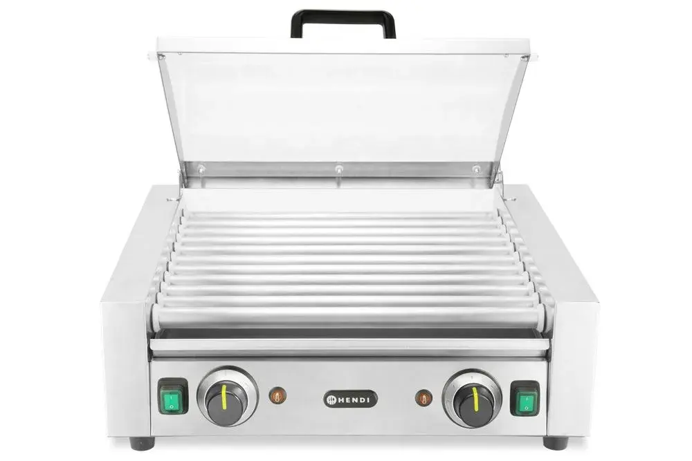 Worstrolgrill – 2 zones met energiebesparend deksel - Main Image