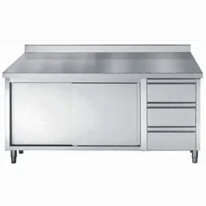 700 WERKTAFEL SCHUIFDEUREN LADEN RAND 2000 - Main Image