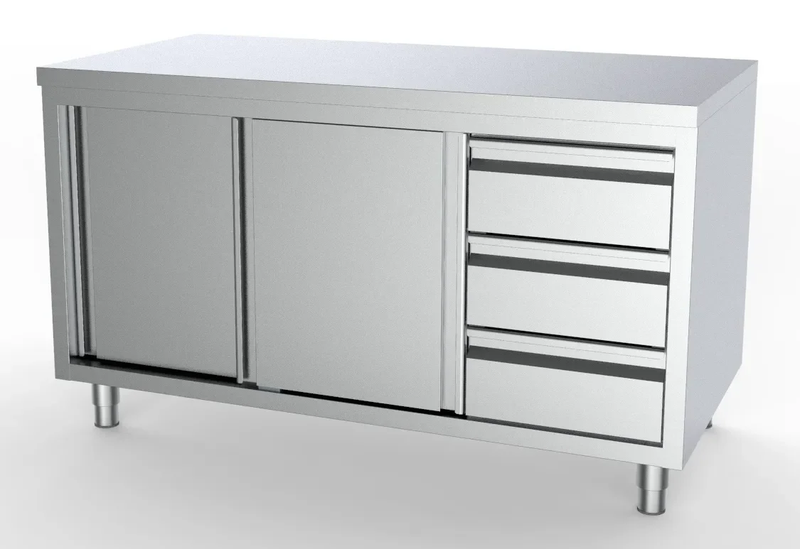 700 WERKTAFEL SCHUIFDEUREN LADEN RECHTS 2000 - Main Image