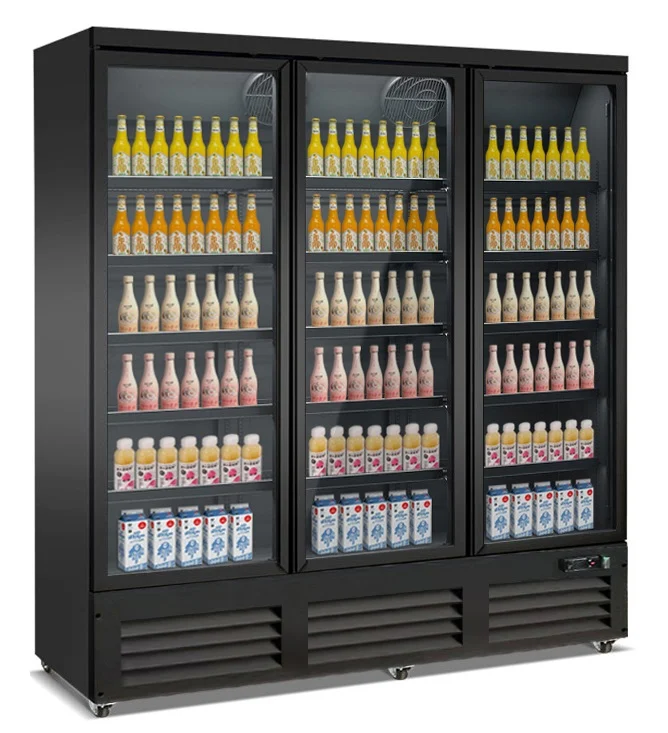 Glasdeur vrieskasten