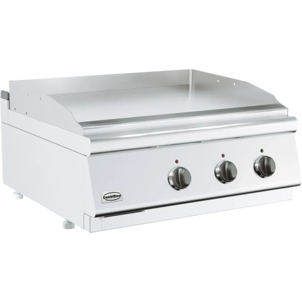 BASE 700 BAKPLAAT ELEK. CHROOM DUBBEL TAFELMODEL - Main Image