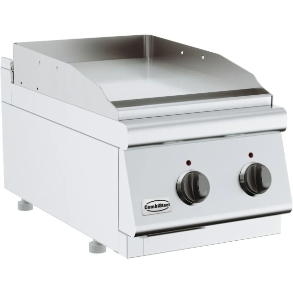 BASE 700 BAKPLAAT ELEK. CHROOM ENKEL TAFELMODEL - Main Image