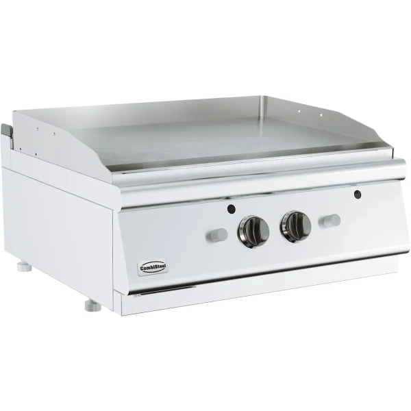 BASE 700 GASBAKPLAAT CHROOM DUBBEL TAFELMODEL - Main Image