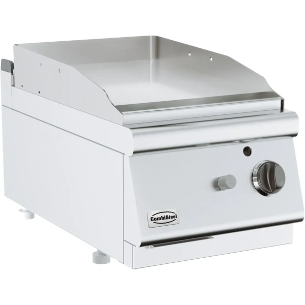 BASE 700 GASBAKPLAAT CHROOM ENKEL TAFELMODEL - Main Image