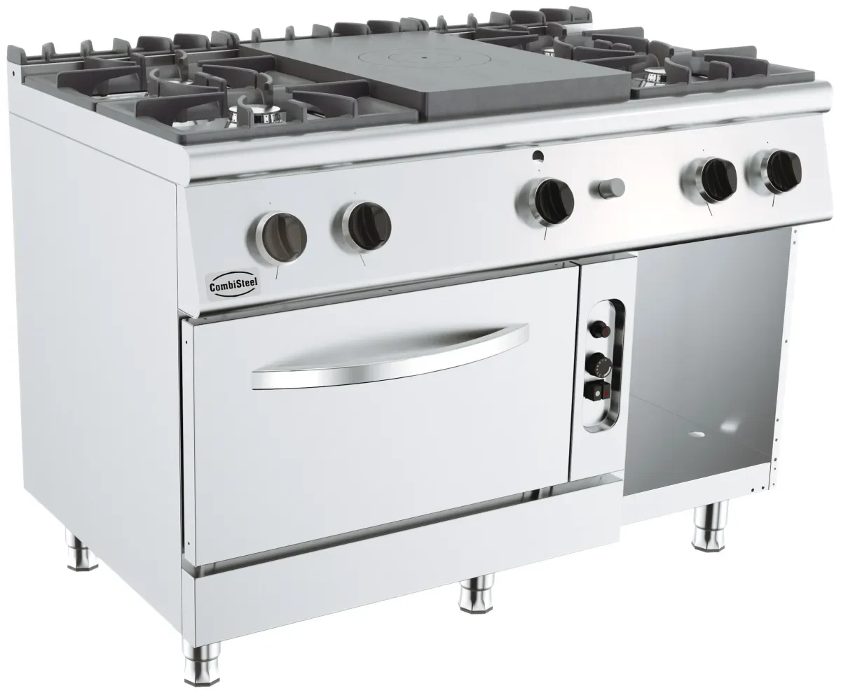 BASE 700 KOOKPLAATFORNUIS 4 BR. GAS OVEN - Main Image