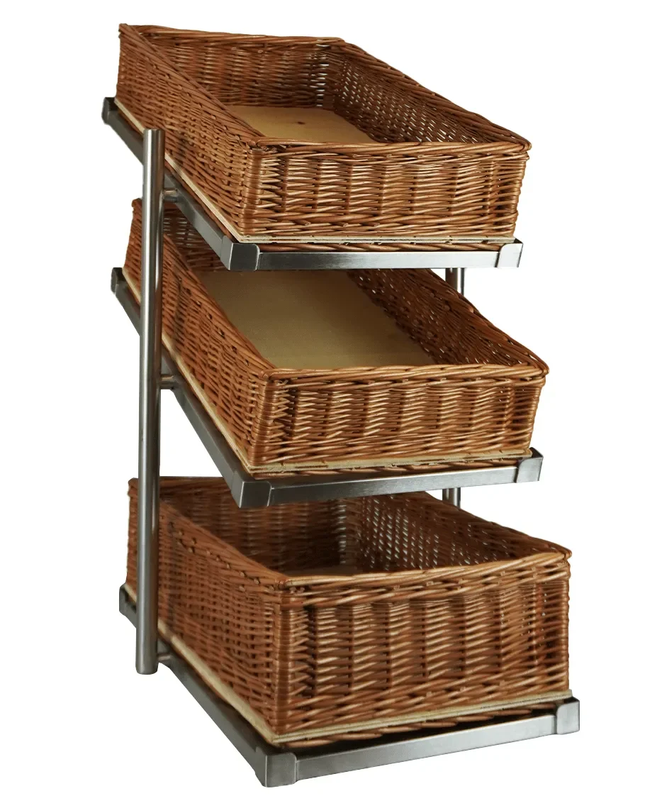 BROODMANDEN ETAGERE 3 HOOG SMAL INCL. MANDEN - Main Image