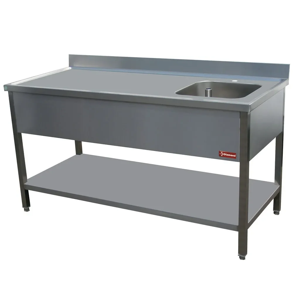 Cheftafel 1 rh kuip 400X400XH275 - Main Image