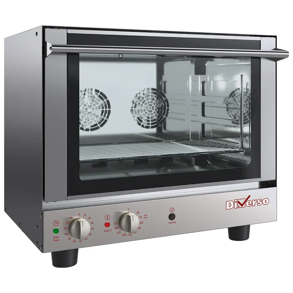 Convectieoven, elektrisch, 4x GN1/1 + manuele bevochtiger - Main Image