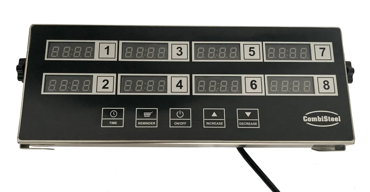 DIGITALE KEUKENTIMER 8 KANALEN DKT-8 - Main Image