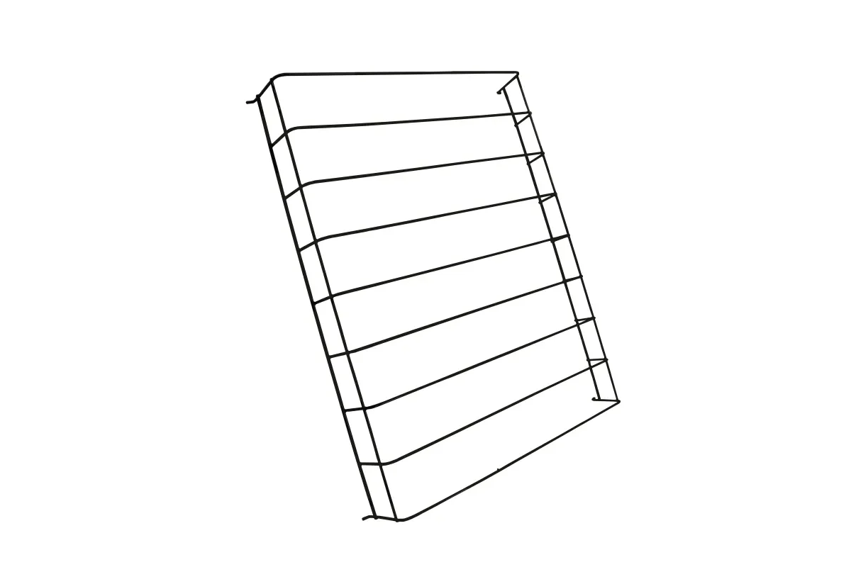 DRAADVERDELER ZWART MIDDEN 7455.2235-2240 + 7455.2415-2417 - Main Image
