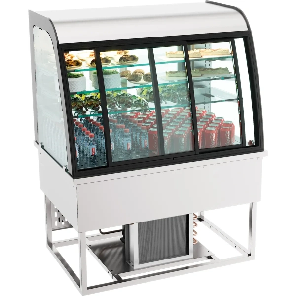 DROP-IN KOELVITRINE 200L SCHUIFDEUREN - Main Image