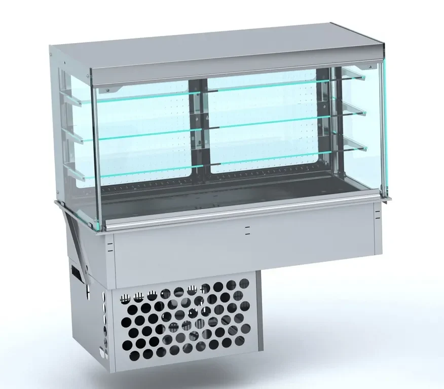 DROP-IN KOELVITRINE RECHT - GESLOTEN 4/1 - Main Image