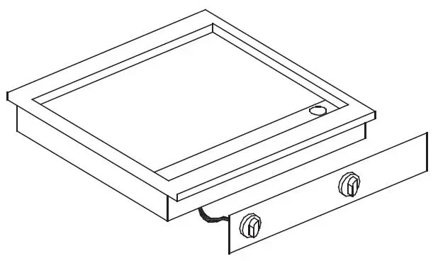 EL.BAKPLAAT CHROOM 400V - Main Image