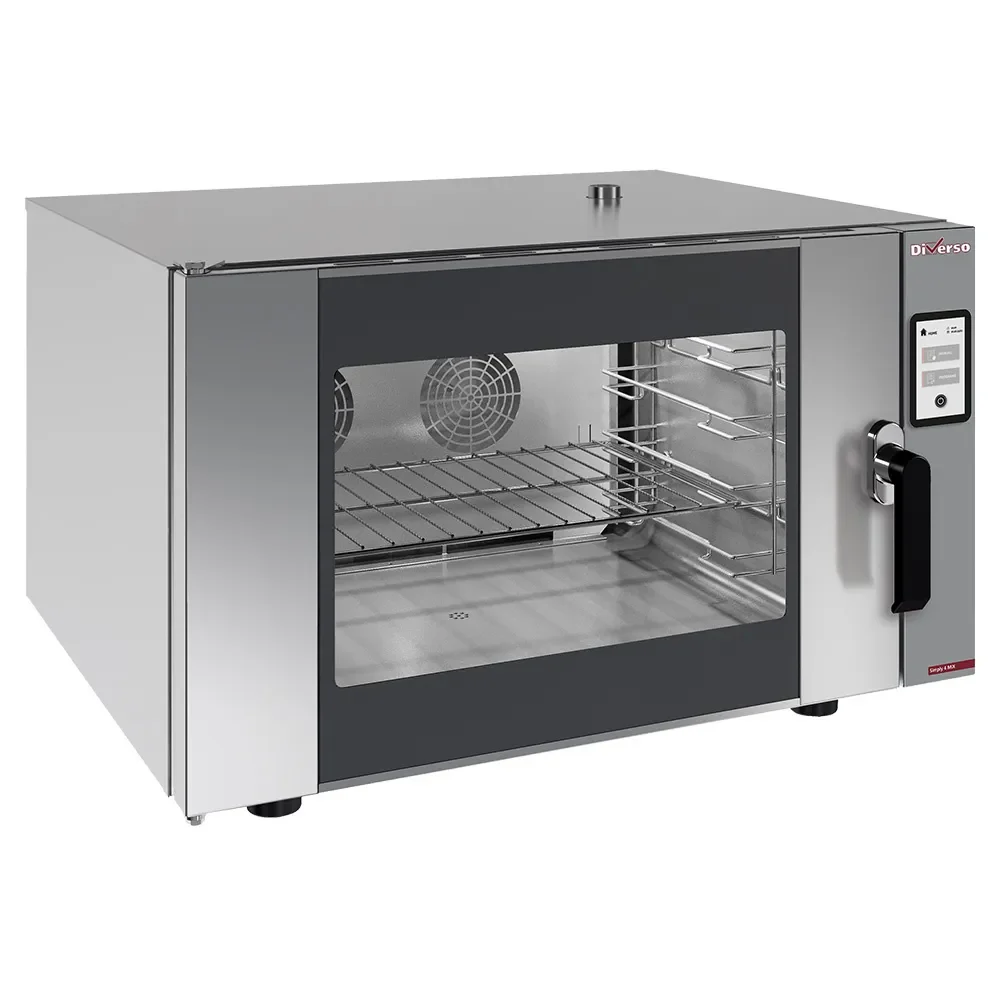 Elektrische stoom/convectieoven, 2 snelheden, TOUCH SCREEN (met kerntemperatuurmeter) - Main Image