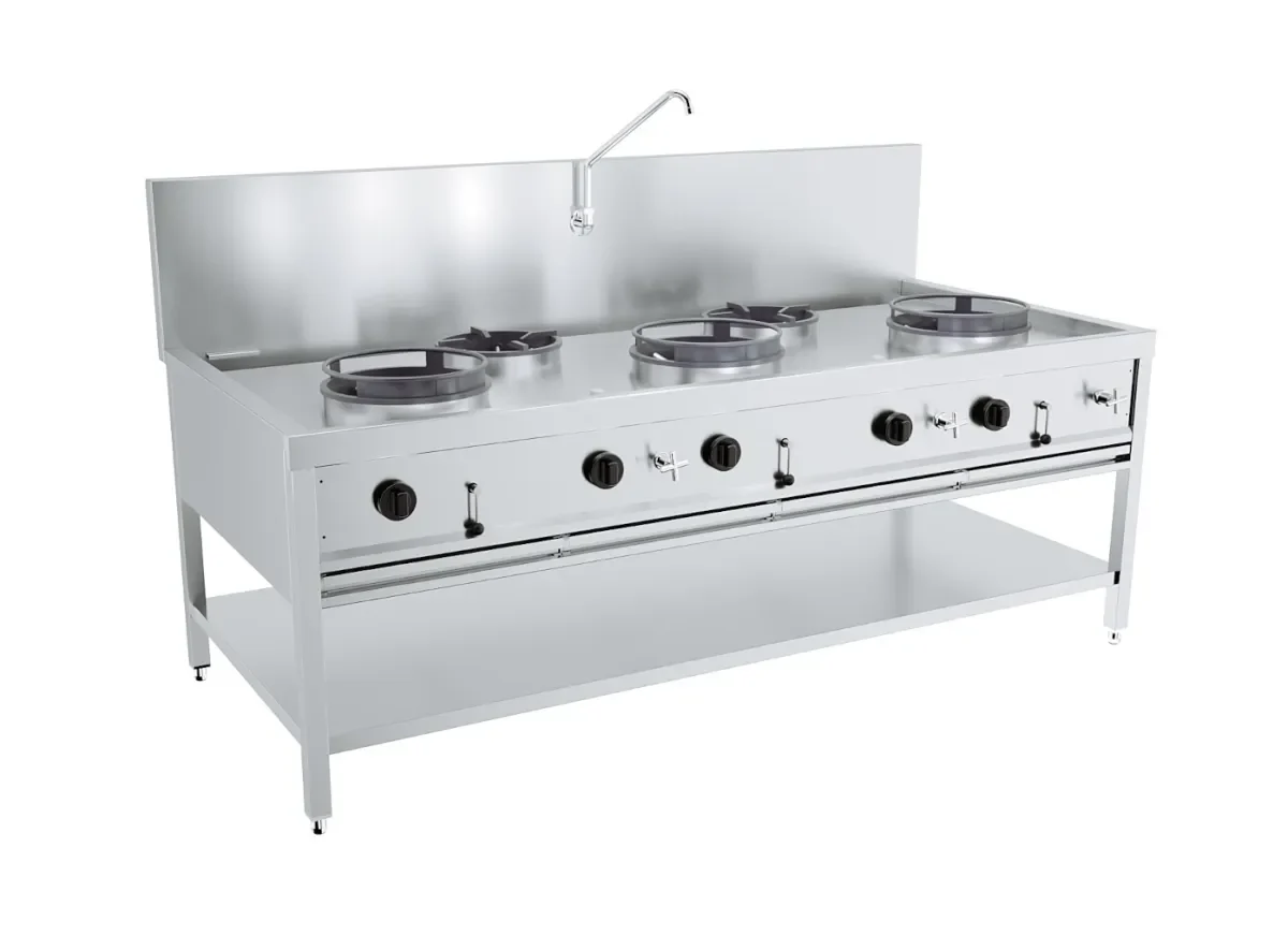 GAS WOKTAFEL 3X17KW + 2X9KW - Main Image