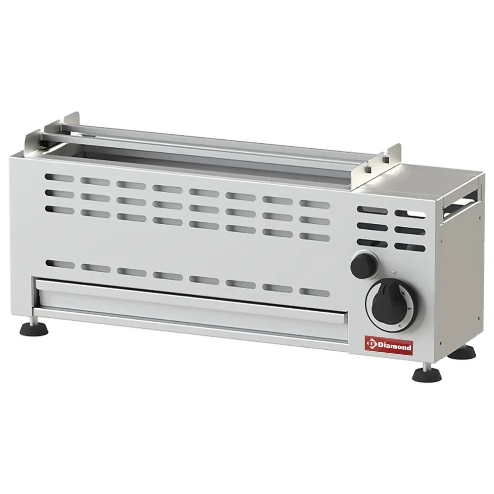 Gaskebabgrill - 1 brander - 1 x7 KW - Main Image