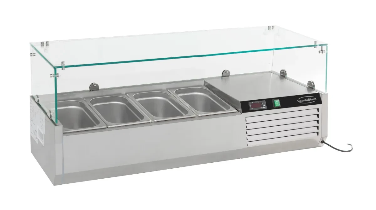 GEKOELDE OPZETVITRINE 1/3 GN x 4 - Main Image